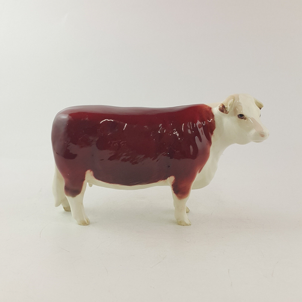 Beswick Animals - Hereford Cow 1360 - BSK 3233