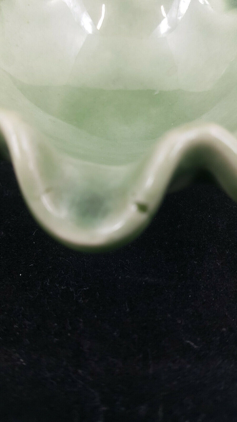 Wade Whimsies Mini Green Bowl/Tray - Chipped/Damaged