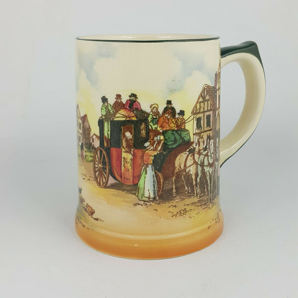 Royal Doulton - " Old English Coaching Scenes " Stein Tankard D6393 - RD 714