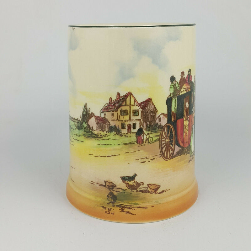 Royal Doulton - " Old English Coaching Scenes " Stein Tankard D6393 - RD 714