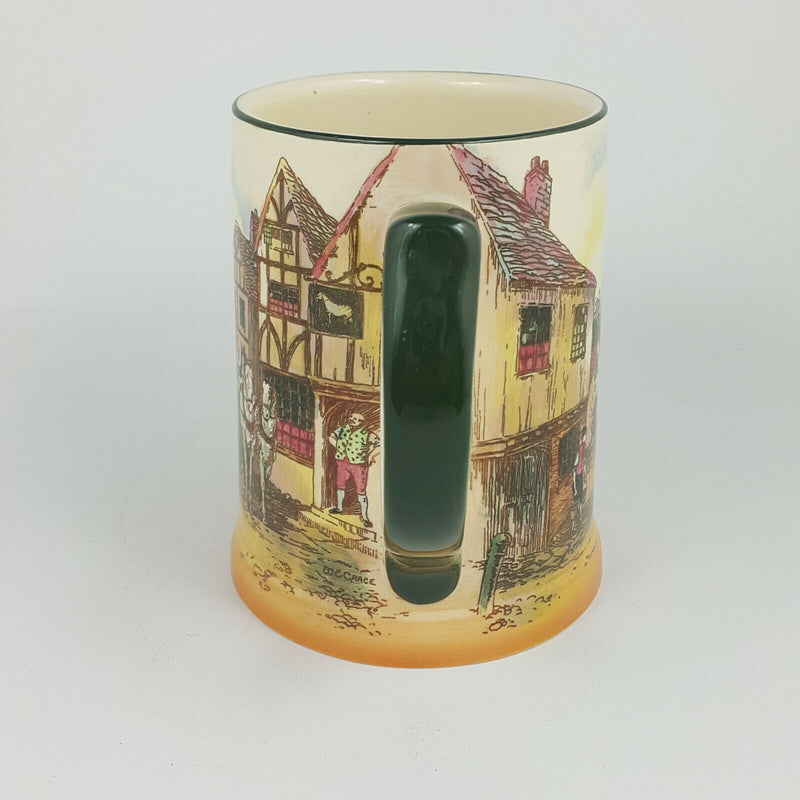 Royal Doulton - " Old English Coaching Scenes " Stein Tankard D6393 - RD 714