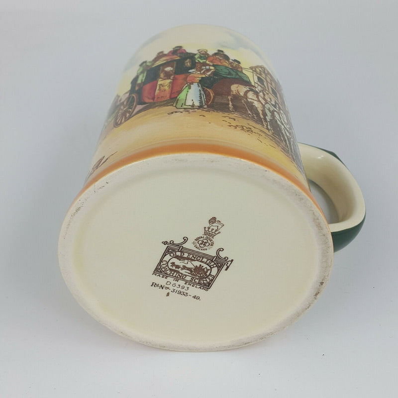 Royal Doulton - " Old English Coaching Scenes " Stein Tankard D6393 - RD 714