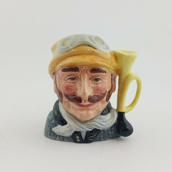 Royal Doulton Character Jug Small - Veteran Motorist D6637 – RD 1174