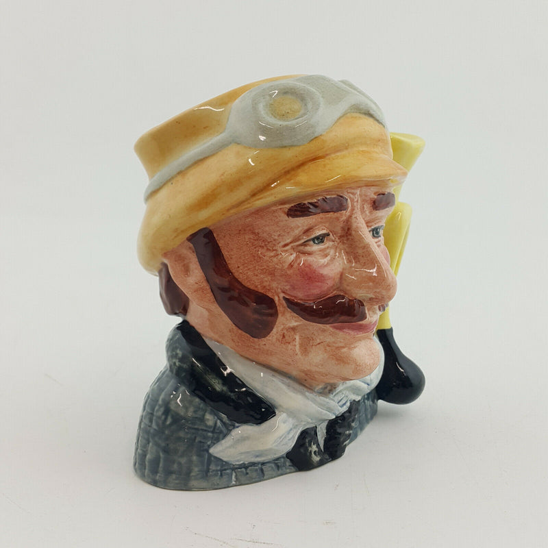 Royal Doulton Character Jug Small - Veteran Motorist D6637 – RD 1174