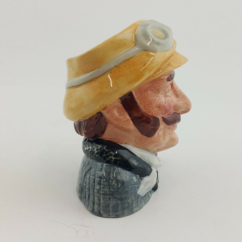 Royal Doulton Character Jug Small - Veteran Motorist D6637 – RD 1174