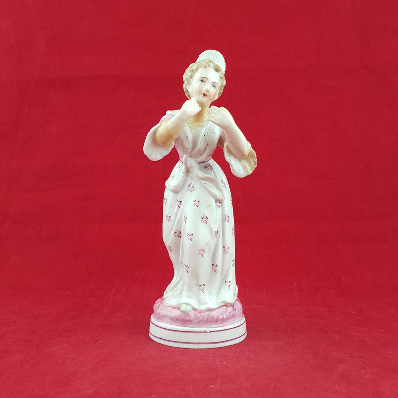 Unbranded Vintage Porcelain Figurine - Girl Standing - NA 1378