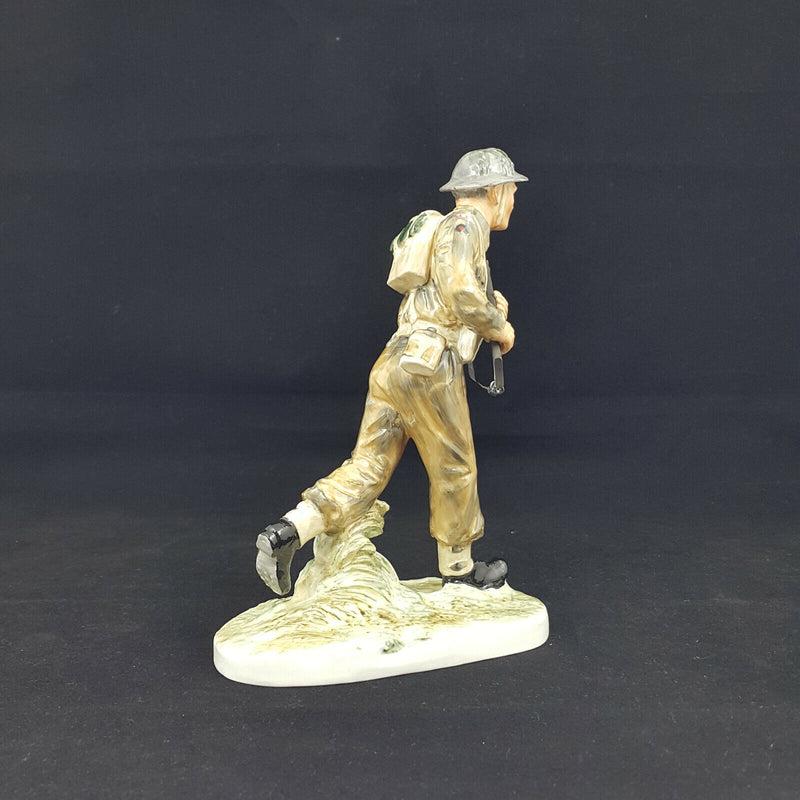 Coalport Figurine - For King and Country The Soldier DV