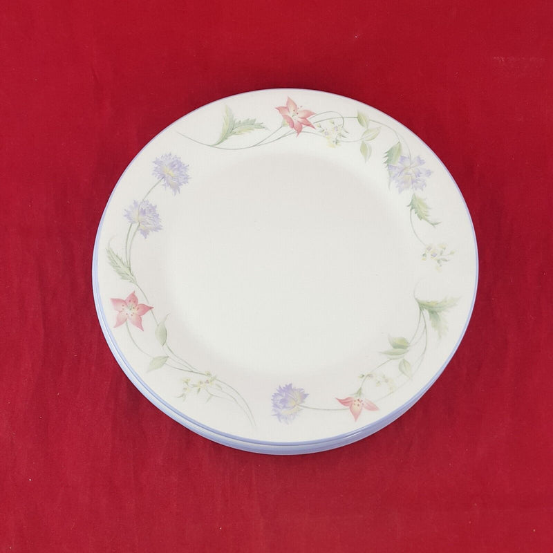 Royal Doulton Expressions Summer Carnival Side Plates x 6 - 7088 RD