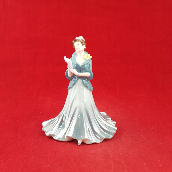 Coalport Figurine Daffodil Ball - 7259 CP