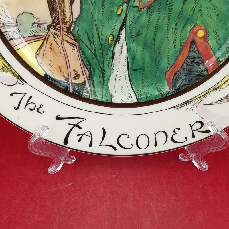 Royal Doulton Series Ware Plate D6279 The Falconer - 7318 RD