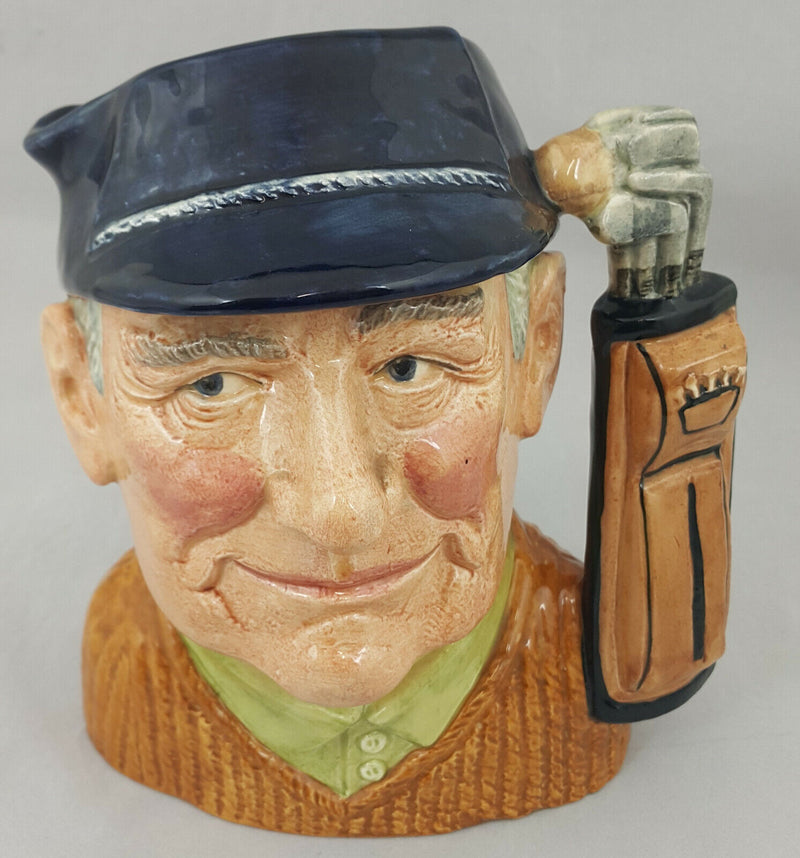 Royal Doulton Large Character Jug Golfer D6627