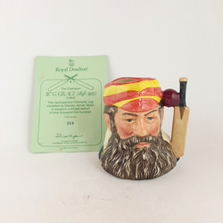 Royal Doulton Character Jug Small - WG Grace D6845 – RD 2126