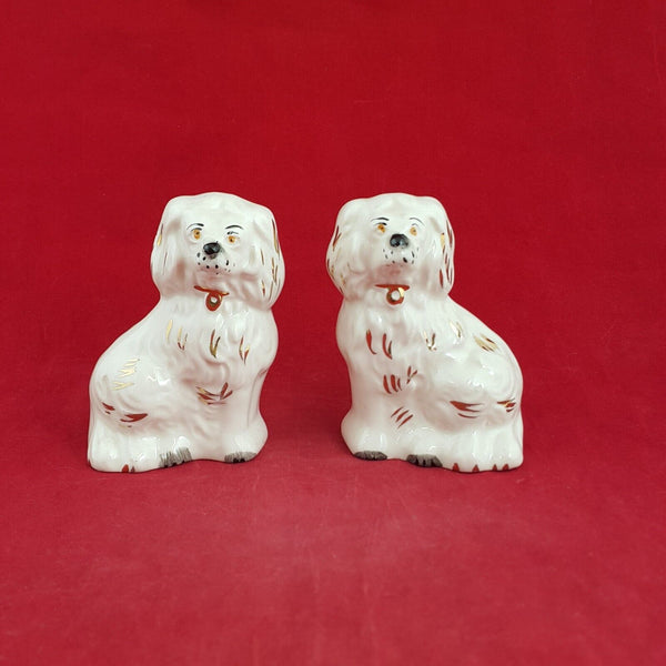 Beswick Dog Figurine 1378 - Pair of Small Old English Dogs - 7400 BSK