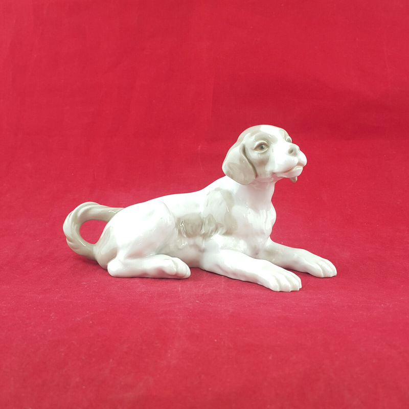 Nao By Lladro - Dog Lying Down 3550 - L/N 2360