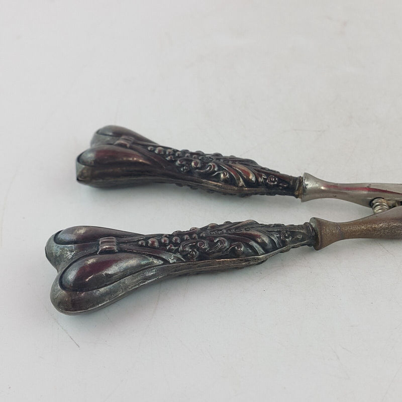 Silver Handled Pair Of Glove Stretchers - OV 2394