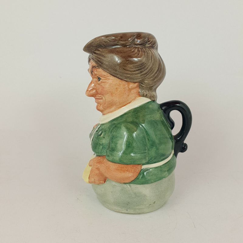 Royal Doulton Doultonville Toby Jug - Mrs. Loan the Librarian D6715 – 488 RD