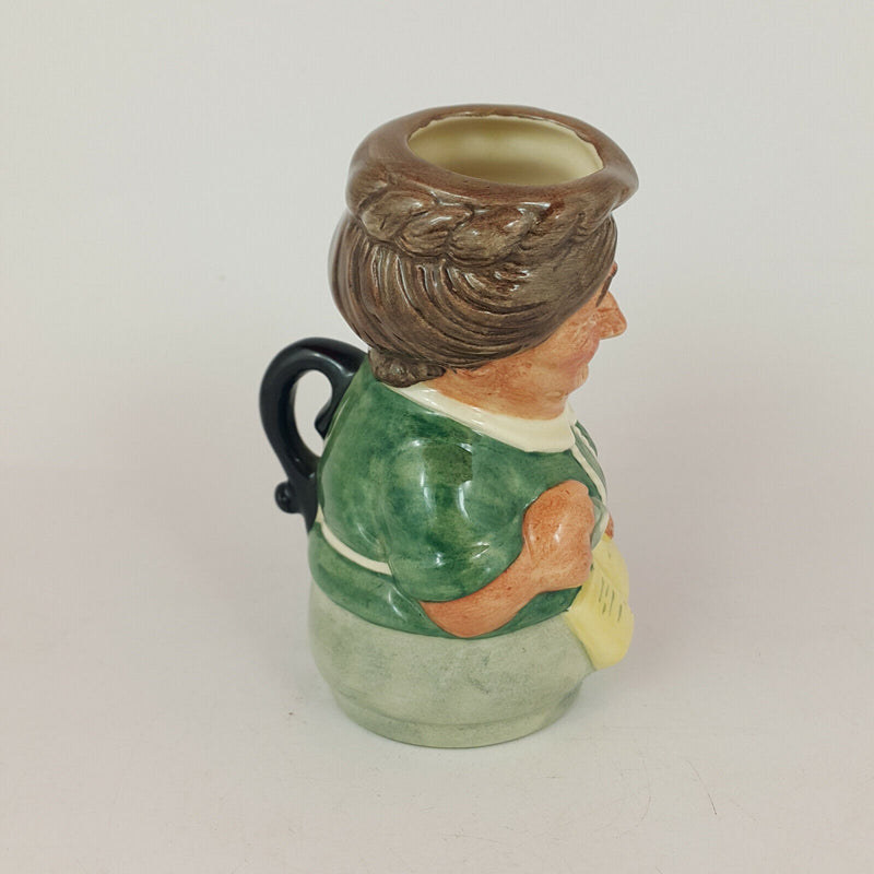 Royal Doulton Doultonville Toby Jug - Mrs. Loan the Librarian D6715 – 488 RD