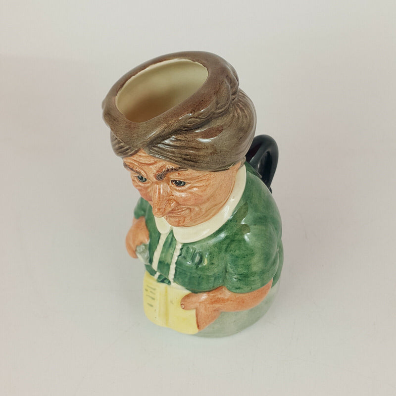 Royal Doulton Doultonville Toby Jug - Mrs. Loan the Librarian D6715 – 488 RD