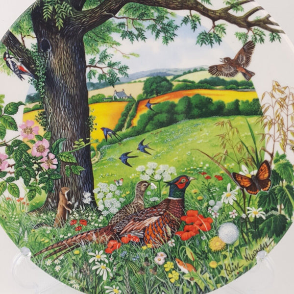 Wedgwood Decorative Plate Meadows Wheatfields - 7943 WD