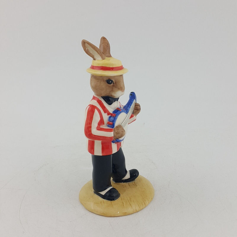 Royal Doulton Bunnykins Figurine DB182 Banjo Boxed - 8023 RD