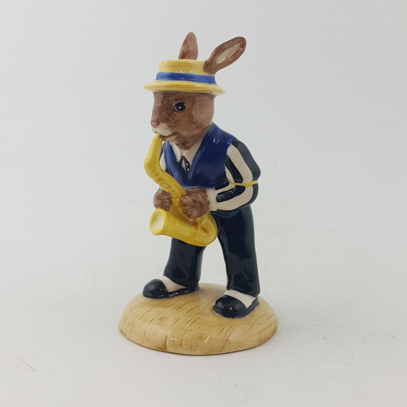 Royal Doulton Bunnykins - Saxaphone DB186 (Boxed) – RD 2789