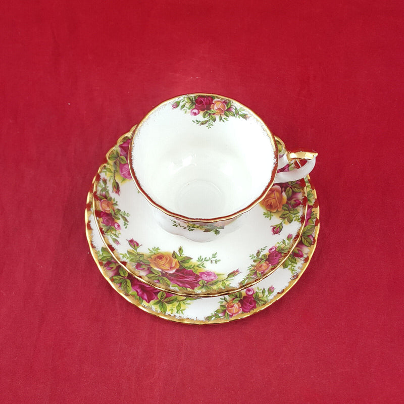 Royal Albert Old Country Roses - Trio Of Cup / Saucer / Plate - OP 2826