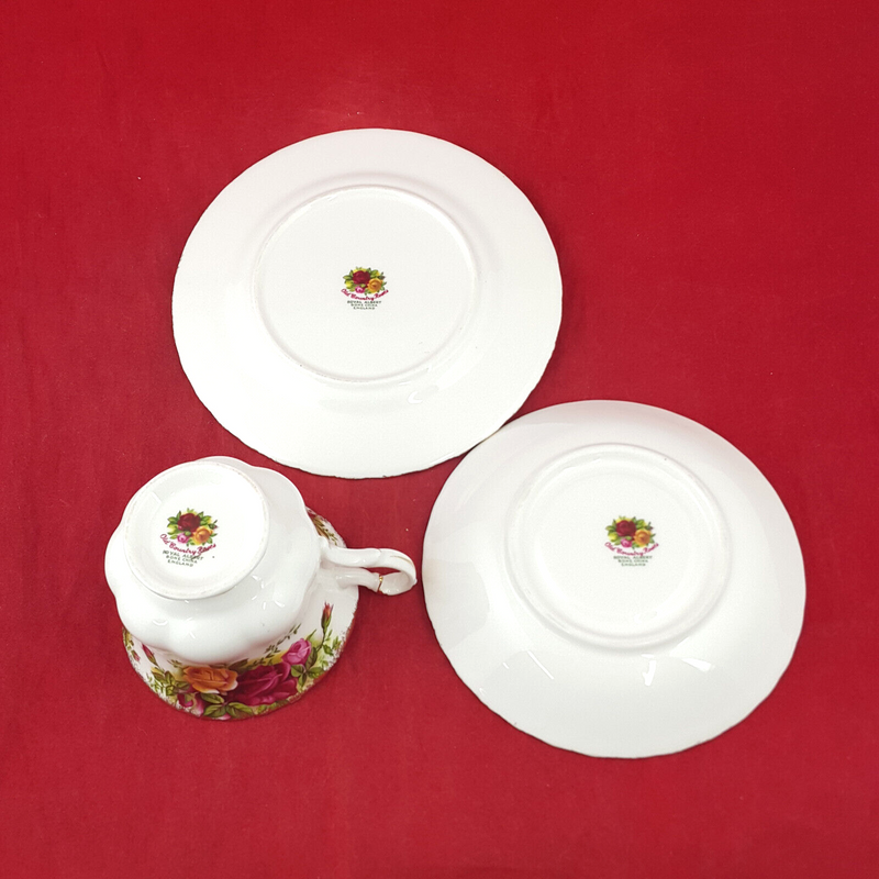 Royal Albert Old Country Roses - Trio Of Cup / Saucer / Plate - OP 2826