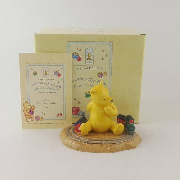 Royal Doulton Winnie The Pooh Toot Toot Went The Whistle WP47 - 8115 RD