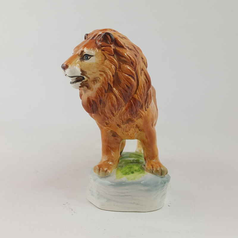 Porcelain Figure Lion Felis Leo - OP 2870