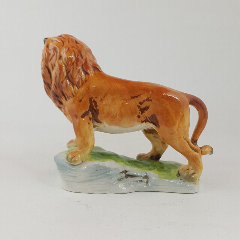 Porcelain Figure Lion Felis Leo - OP 2870