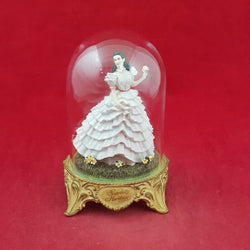 Scarlett's Betrothal Franklin Mint Gone With The Wind With CoA - 8151 O/A