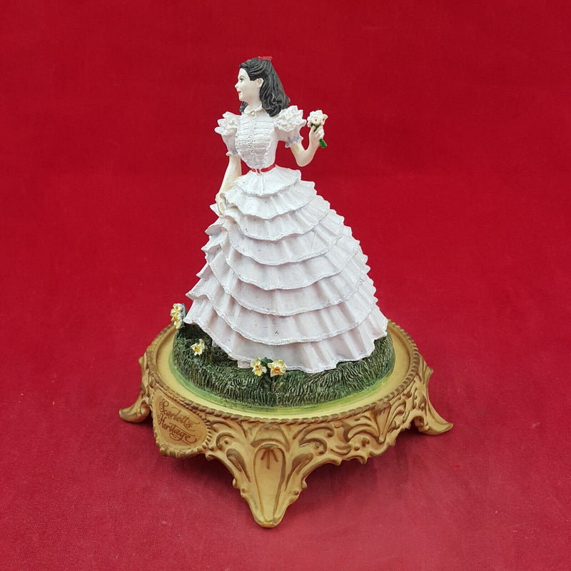 Scarlett's Betrothal Franklin Mint Gone With The Wind With CoA - 8151 O/A