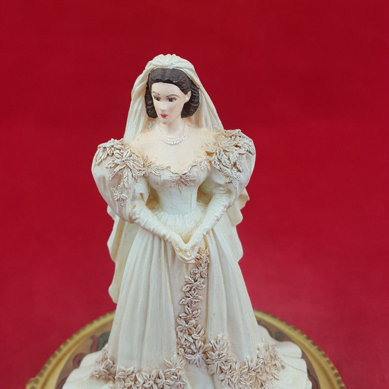 Scarlett's Betrothal Franklin Mint Gone The With Wind With CoA - 8152 O/A