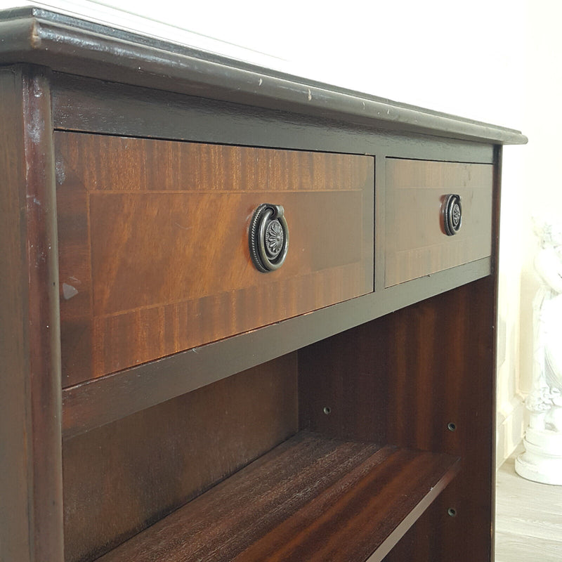 Mahogany Bookcase Cabinet - F285