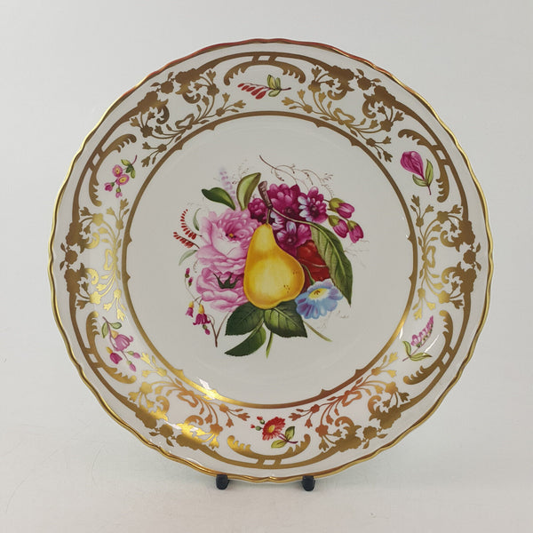 Coalport Decorative Plate - Rose, Pear And Convolvulus (Boxed with CoA) CP 3010