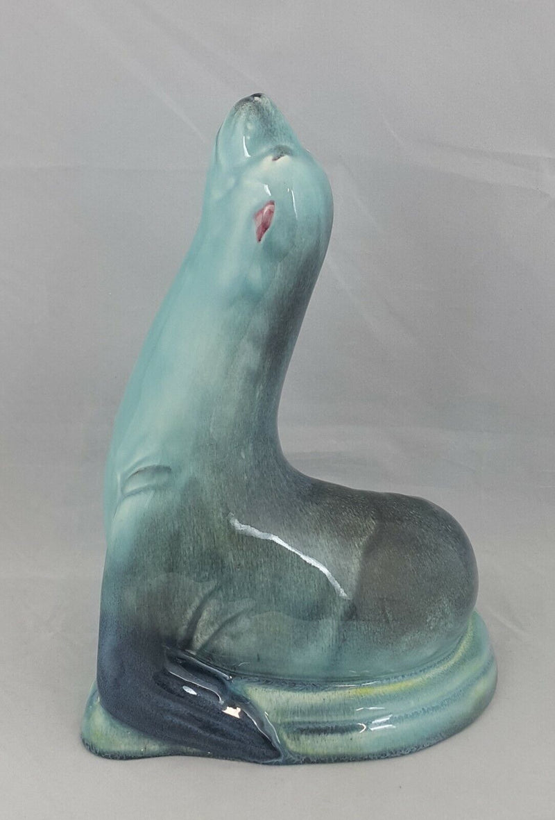 Beswick Blue Glazed Seal Model No. 383 large