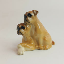 Beswick - Boxers (One Seated, One Lying) Model Number 3475 - BSK 862