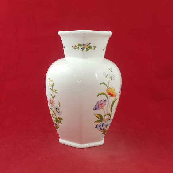 Aynsley Cottage Garden Flowers & Butterflies Large Vase - 8312 OA