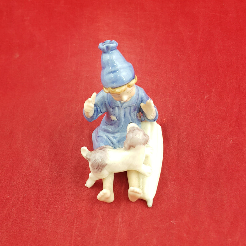 Royal Copenhagen Miniature Child Figure - The Sandman - RCH 2046