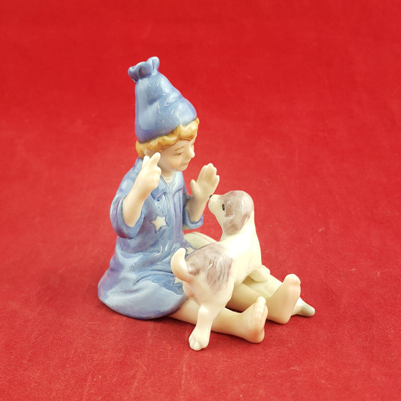 Royal Copenhagen Miniature Child Figure - The Sandman - RCH 2046