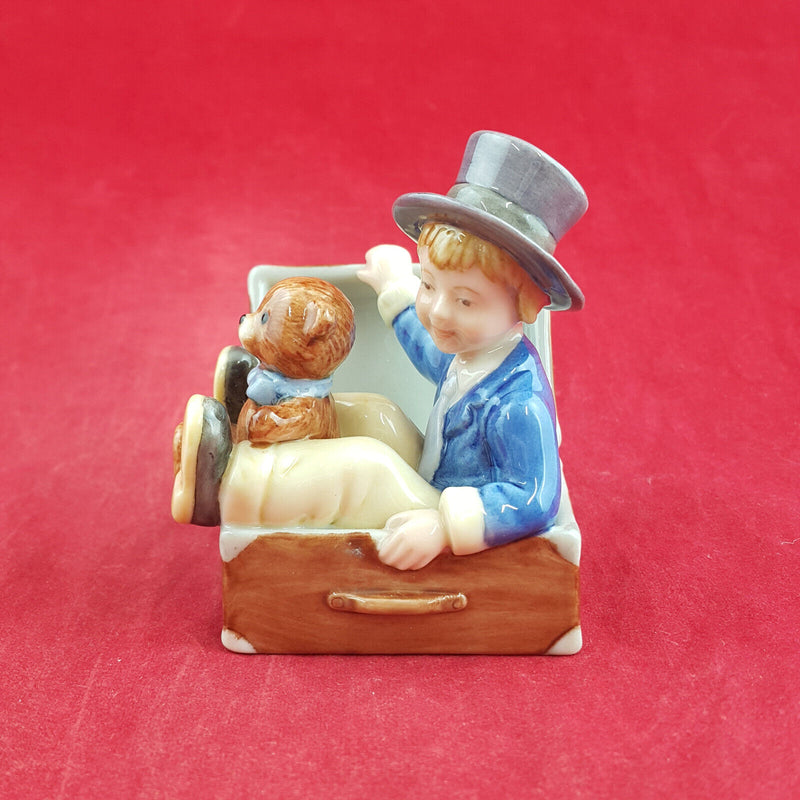 Royal Copenhagen Miniature Child Figure - The Flying Trunk - RCH 2050