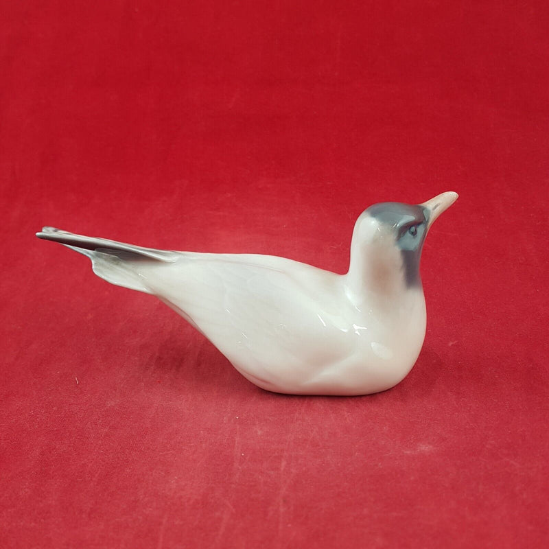 Royal Copenhagen Bird Bird Figurine 1468 Seagull lying as if in the Water - 7556