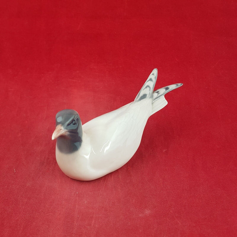 Royal Copenhagen Bird Bird Figurine 1468 Seagull lying as if in the Water - 7556