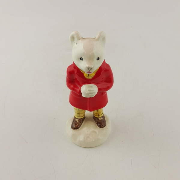 Beswick Rupert Bear Figurine - Snowballing 2779 - BSK 3117