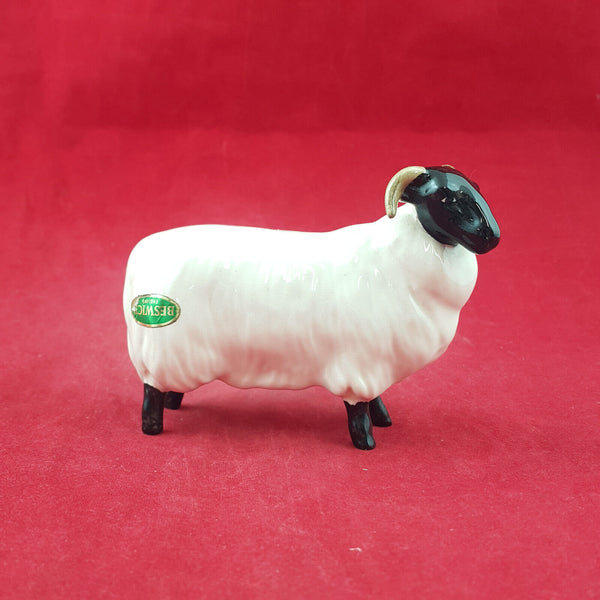 Beswick - Black Face Sheep / Ram 1765 - BSK 3208