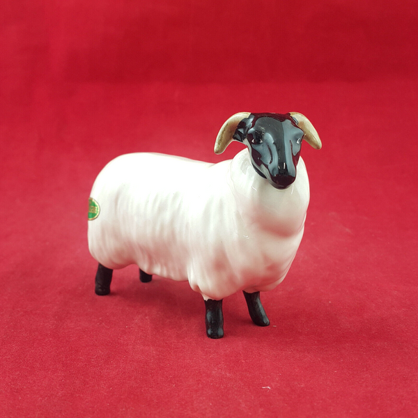 Beswick - Black Face Sheep / Ram 1765 - BSK 3208