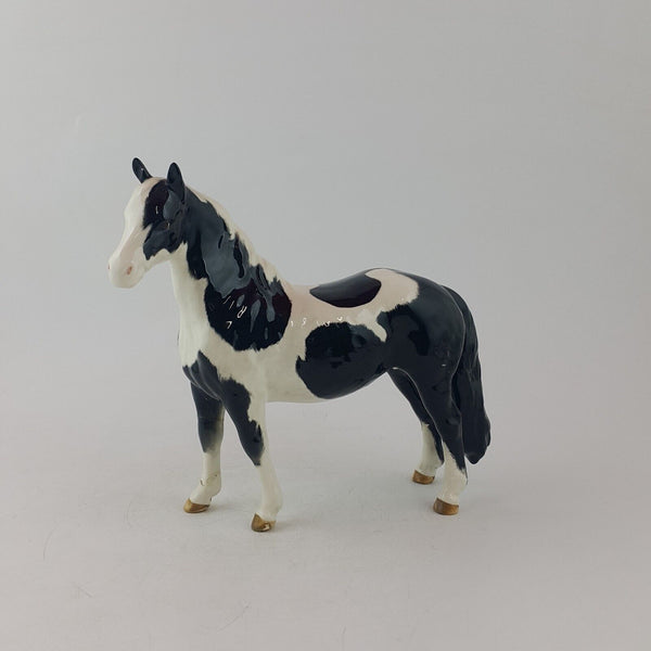 Beswick Pinto Pony 1373 Second Version Black (Restored) - 8629 BSK