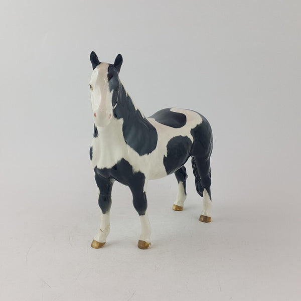 Beswick Pinto Pony 1373 Second Version Black (Restored) - 8629 BSK