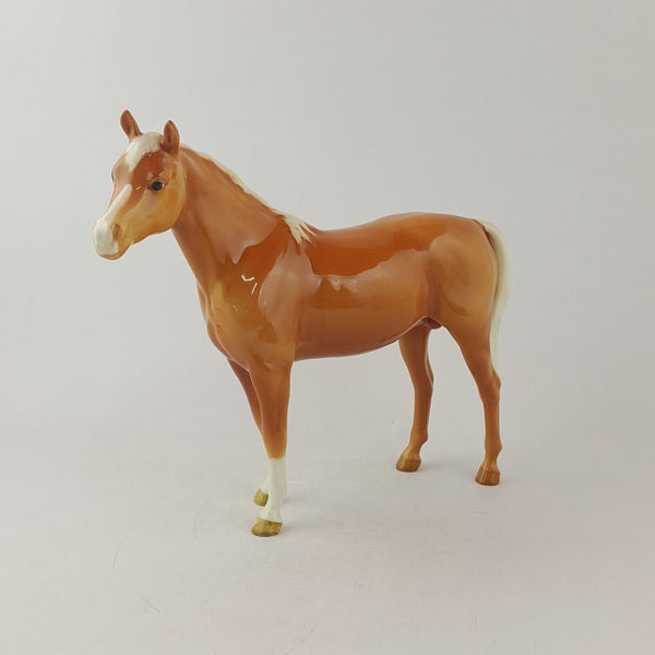 Beswick Horse Figurine 1771 Arab Bahram Palomino - 8627 BSK