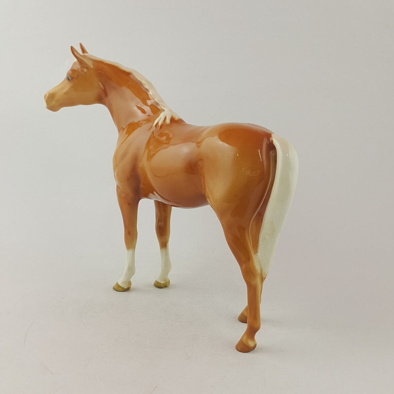 Beswick Horse Figurine 1771 Arab Bahram Palomino - 8627 BSK